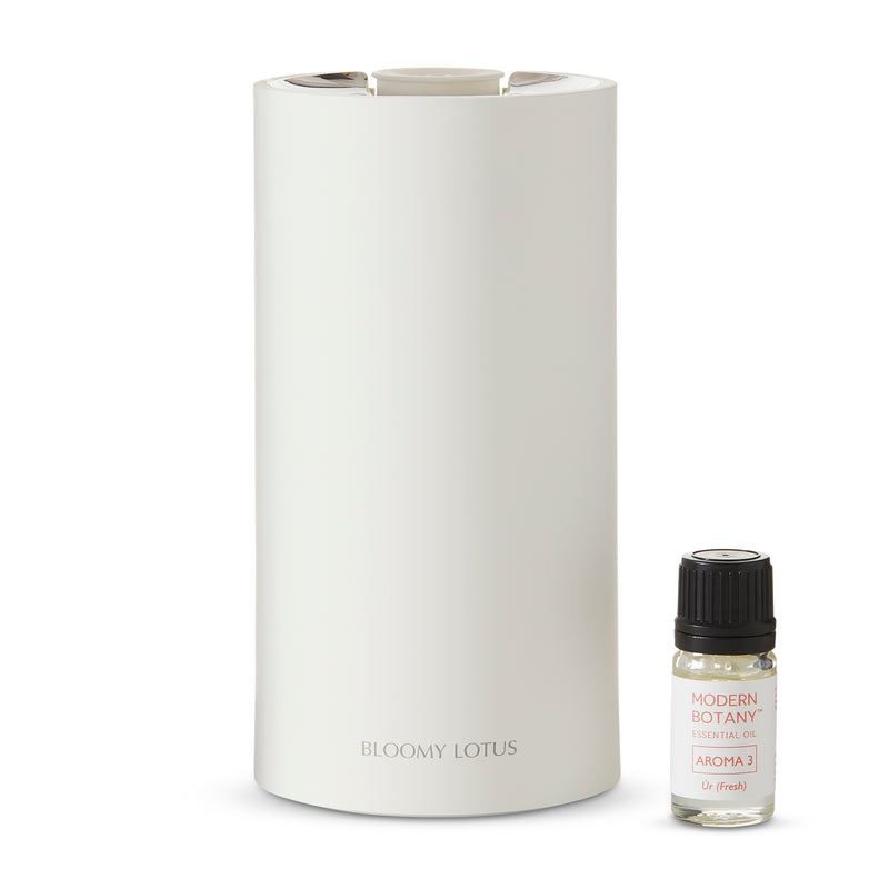 Nebuliser (White) & 5ml Aroma by Modern Botany | Nature-Backed, Science-Led